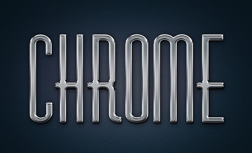 chrome-metal-text-effect