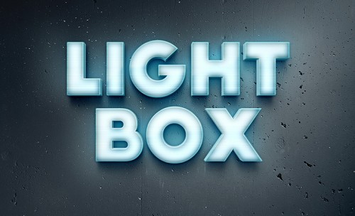 lightbox-text-effect-photoshop-1