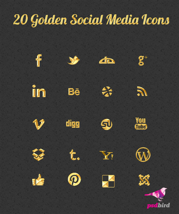 20_golden_social_media_icons_psd_by_psdbird-d6eq5xd