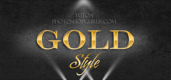 Gold-Text-Effect-Photoshop-Layer-Style